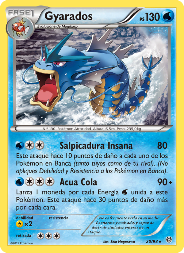 Gyarados from Antiguos Orígenes