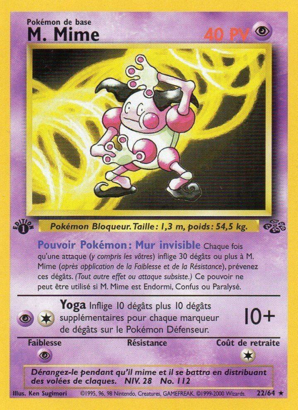 M. Mime from Jungle