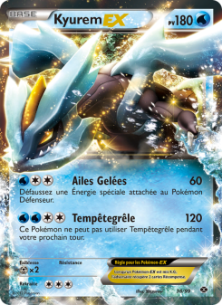 Kyurem-EX from Destinées Futures
