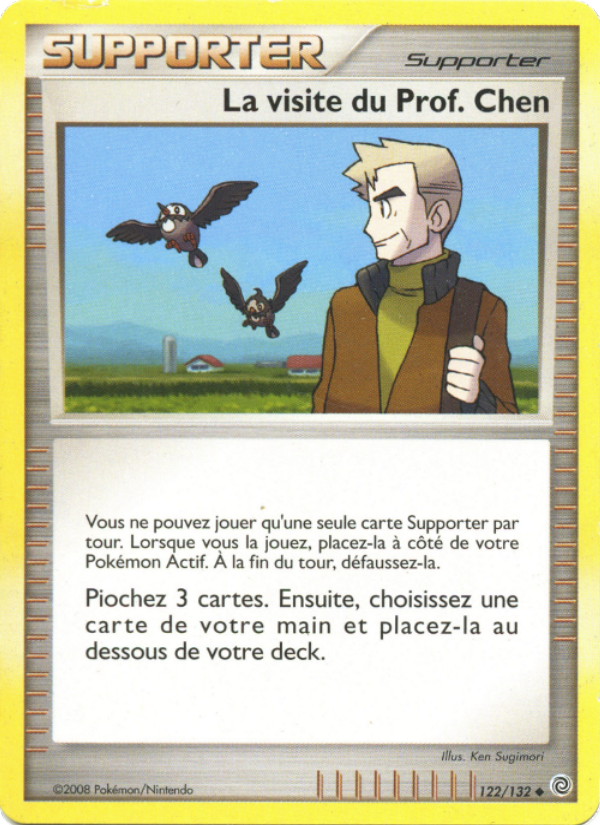 La visite du Prof. Chen