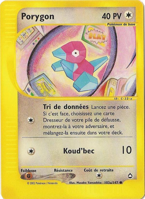 Porygon from Aquapolis