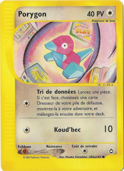 Porygon from Aquapolis