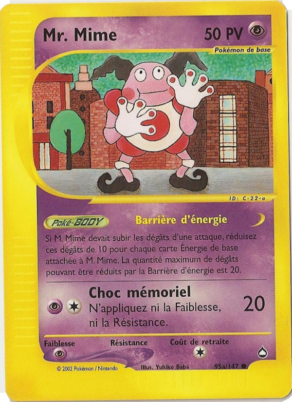 M.Mime from Aquapolis