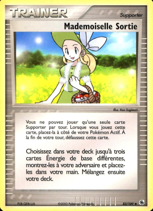 Mademoiselle Sortie