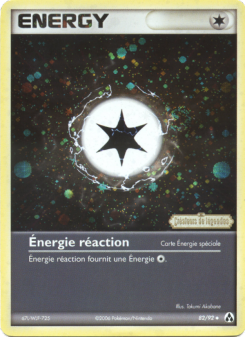 Énergie réaction