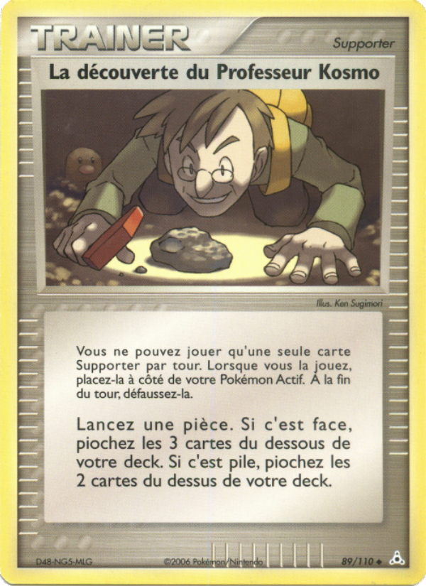 La découverte du Professeur Kosmo