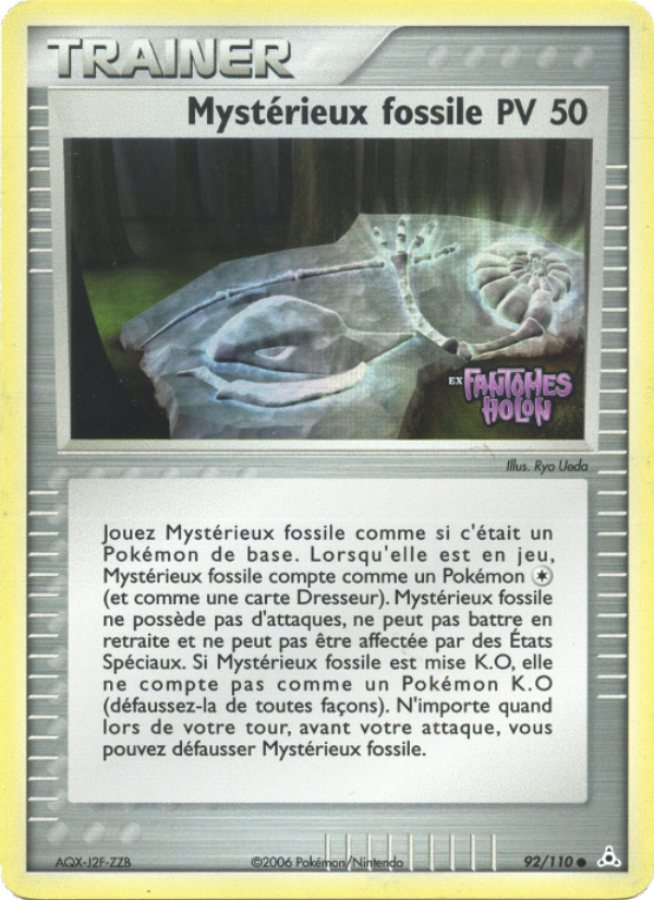 Mystérieux fossile
