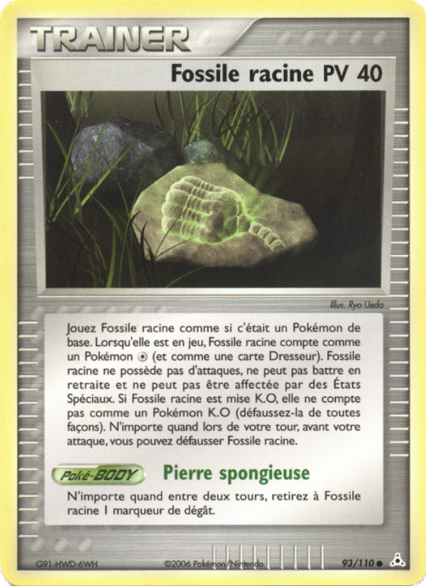 Fossile racine