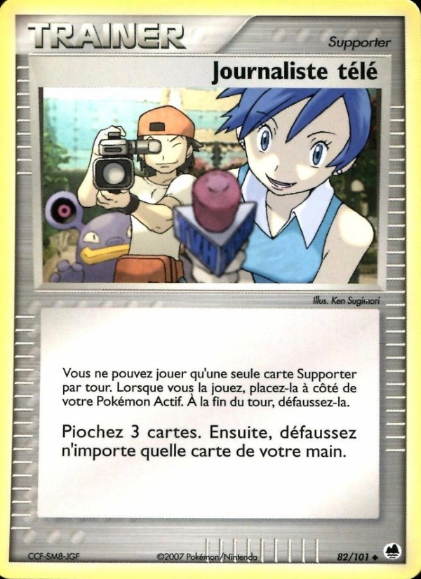 Journaliste télé