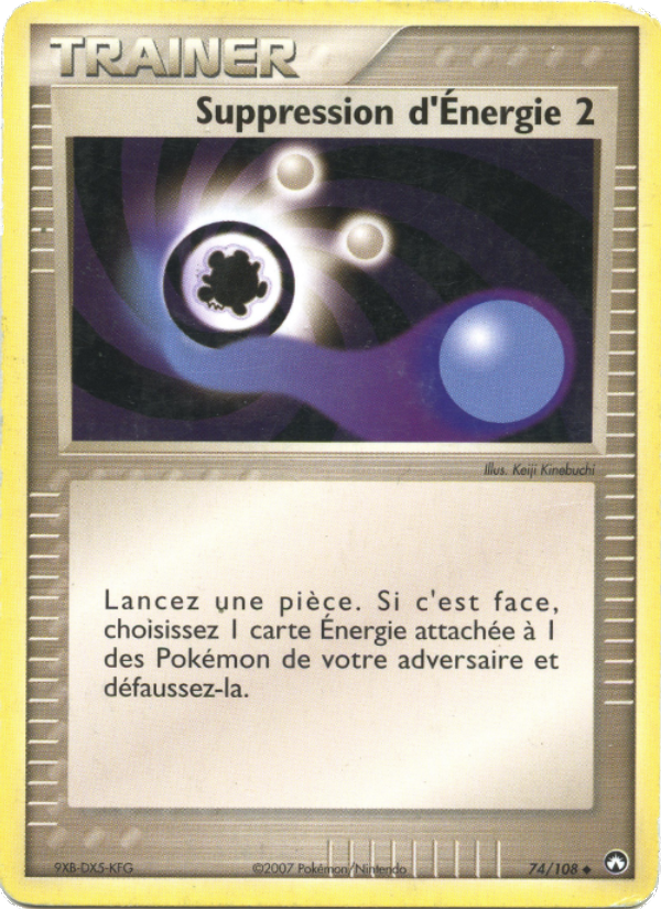 Suppression d'Énergie 2