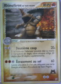 Rhinoféros de Team Magma