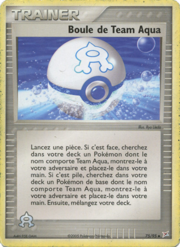 Boule de Team Aqua