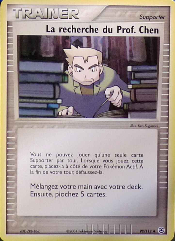 La recherche du Prof. Chen
