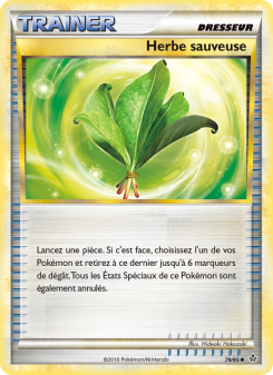 Herbe sauveuse