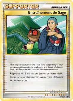 Entraînement de Sage from Indomptable