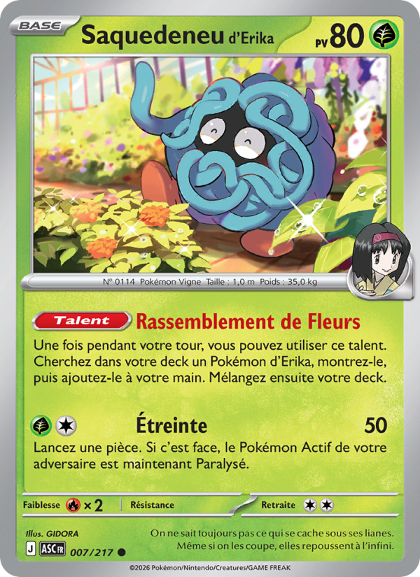 Saquedeneu d'Erika