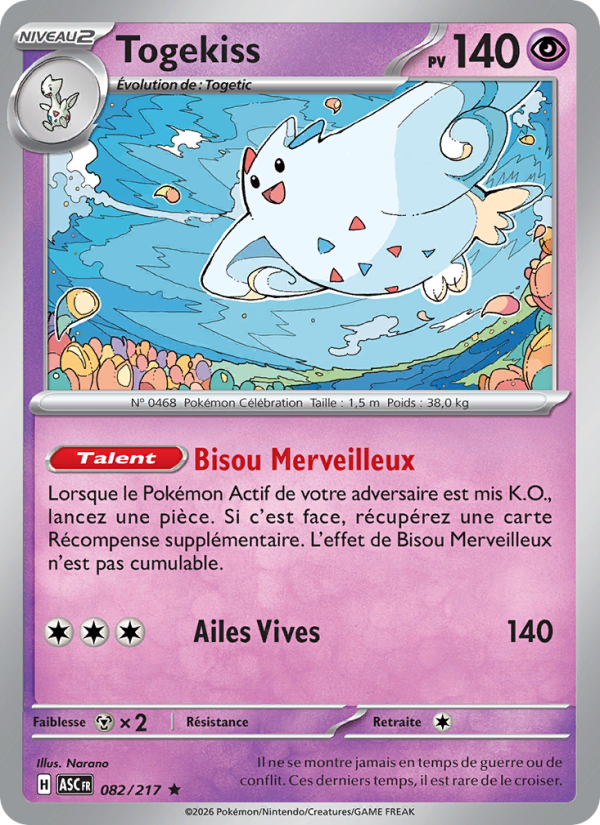 Togekiss from Héros Transcendants