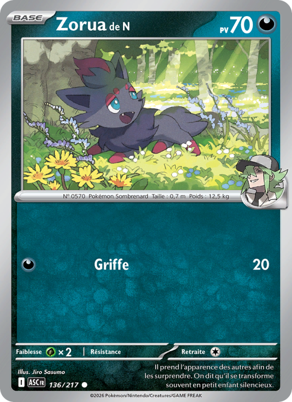 Zorua de N