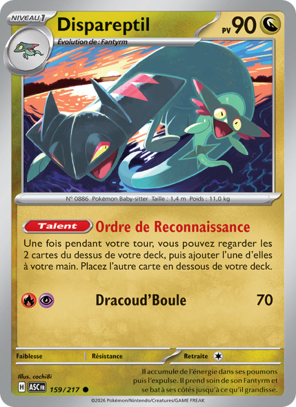 Dispareptil from Héros Transcendants