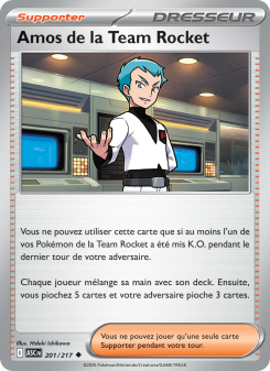 Amos de la Team Rocket from Héros Transcendants
