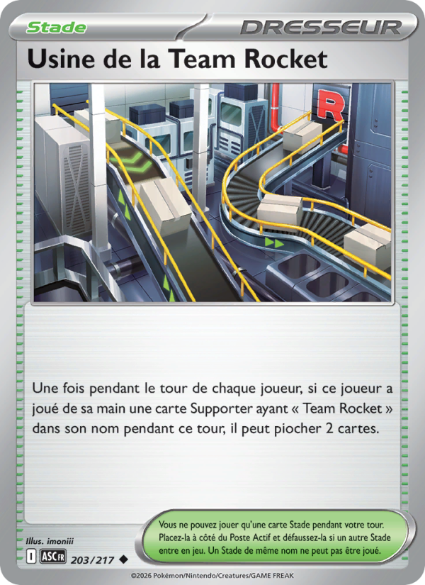 Usine de la Team Rocket from Héros Transcendants