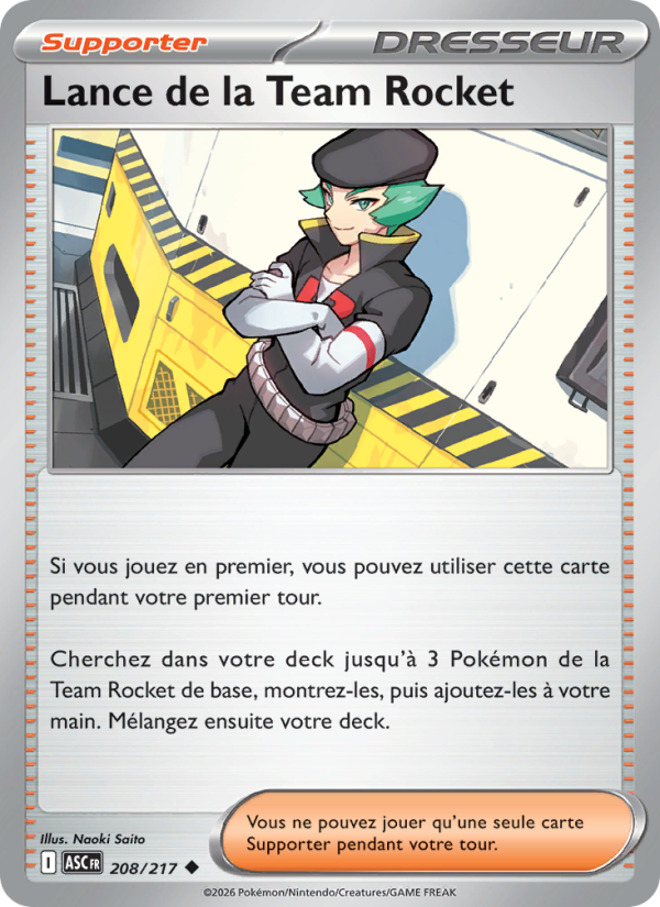 Lance de la Team Rocket from Héros Transcendants