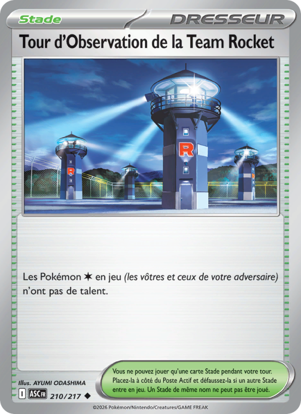 Tour d'Observation de la Team Rocket from Héros Transcendants