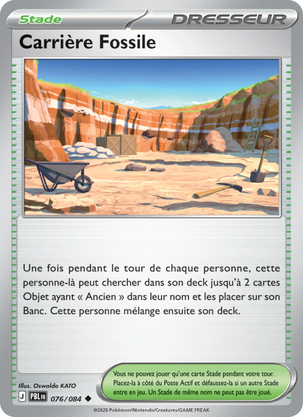 Carrière Fossile