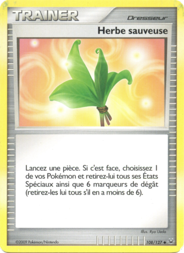 Herbe sauveuse