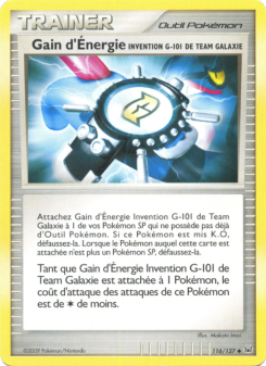 Gain d'Énergie Invention G-101 de Team Galaxie
