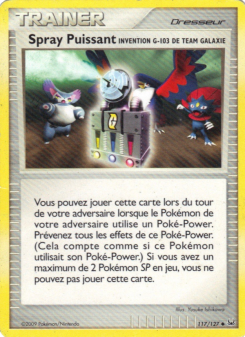 Spray Puissant Invention G-103 de Team Galaxie