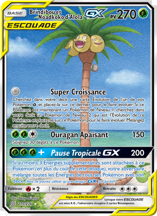 Brindibou et Noadkoko d’Alola GX