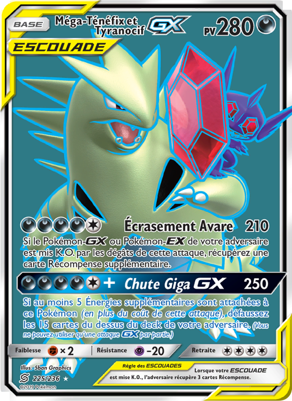 Méga-Ténéfix et Tyranocif GX