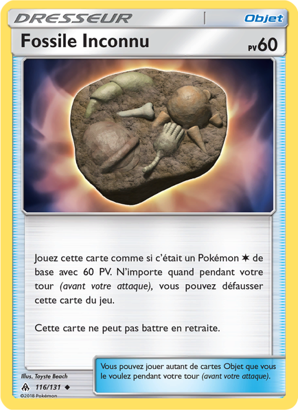 Fossile Inconnu from Lumière Interdite