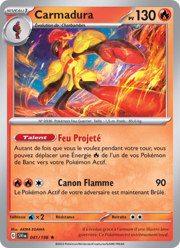 Carmadura from Écarlate et Violet