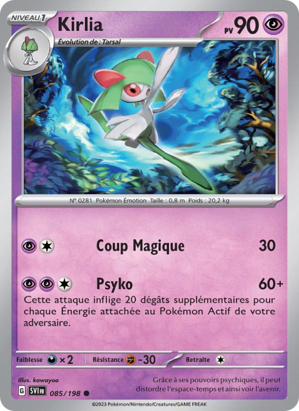 Kirlia from Écarlate et Violet
