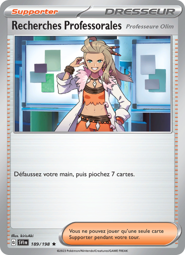 Recherches Professorales from Écarlate et Violet