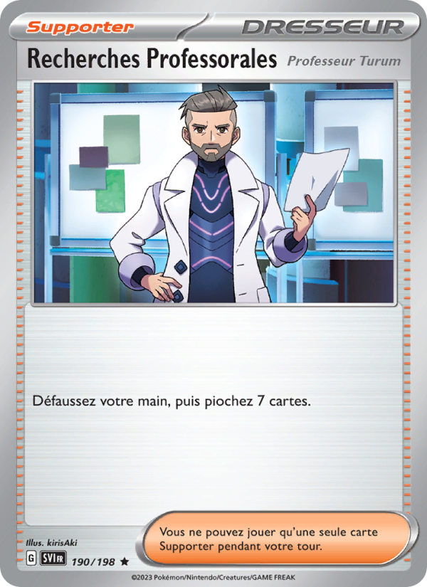 Recherches Professorales from Écarlate et Violet