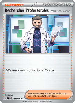 Recherches Professorales from Écarlate et Violet