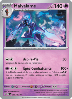 Malvalame from Évolutions à Paldea