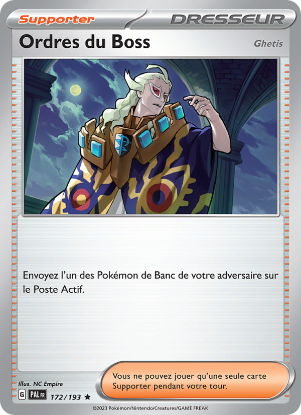 Ordres du Boss from Évolutions à Paldea