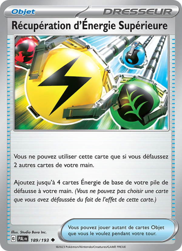 Récupération d'Énergie Supérieure