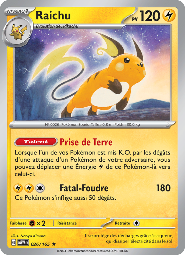 Raichu from 151