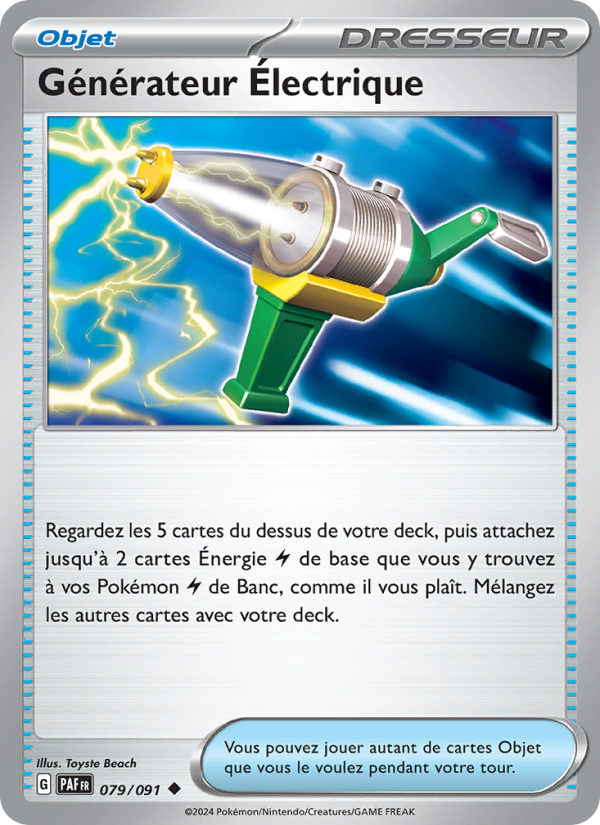 Générateur Électrique from Destinées de Paldea