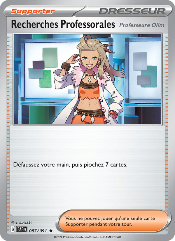 Recherches Professorales from Destinées de Paldea