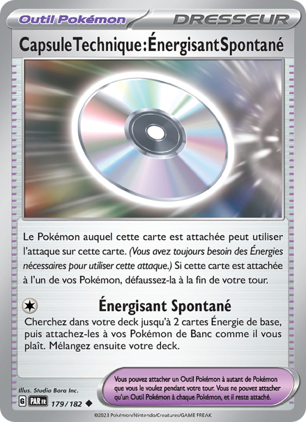 Capsule Technique : Énergisant Spontané
