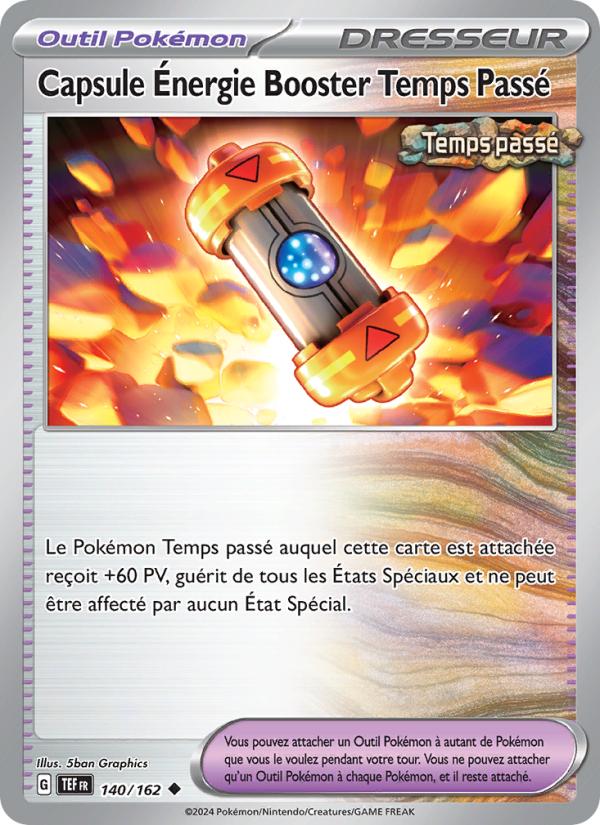 Capsule Énergie Booster Temps Passé