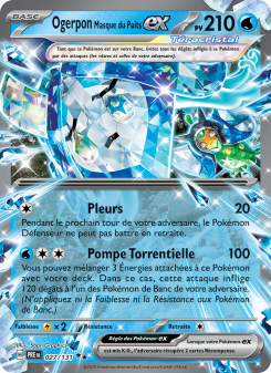 Ogerpon Masque du Puits-ex from Évolutions Prismatiques