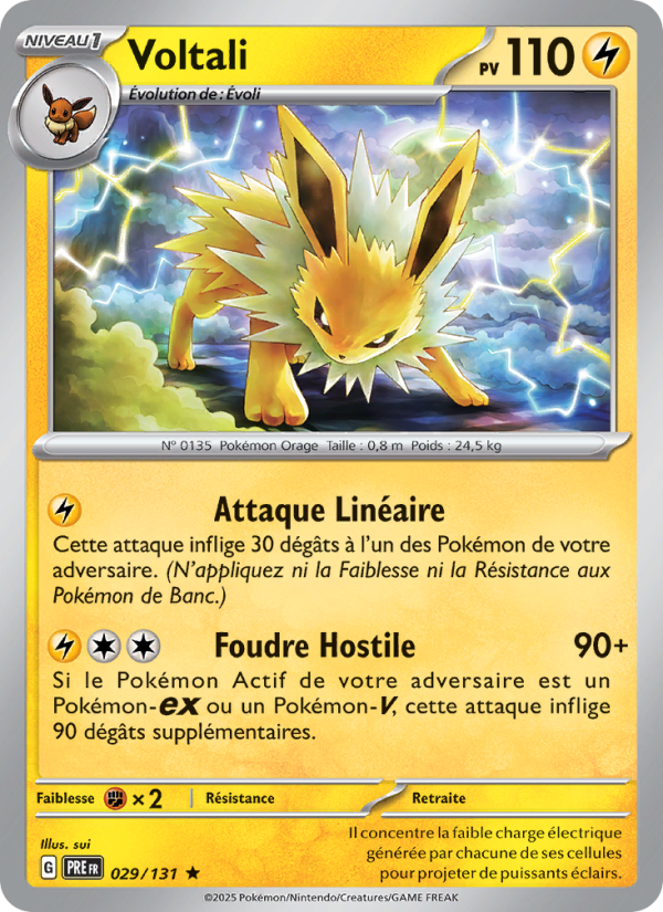 Voltali from Évolutions Prismatiques