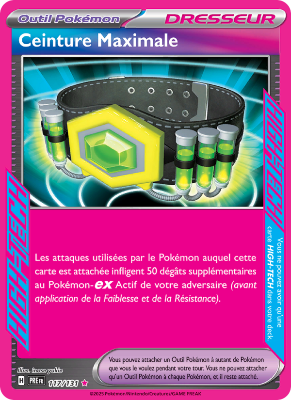 Ceinture Maximale from Évolutions Prismatiques